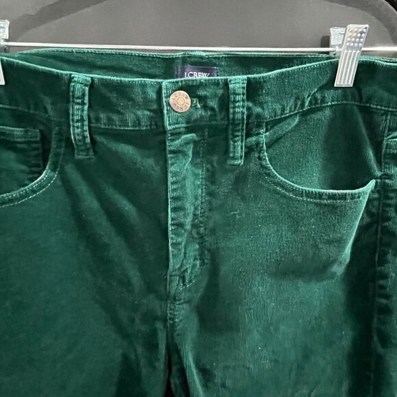 J Crew Green Corduroy Pants - Picture 3 of 5
